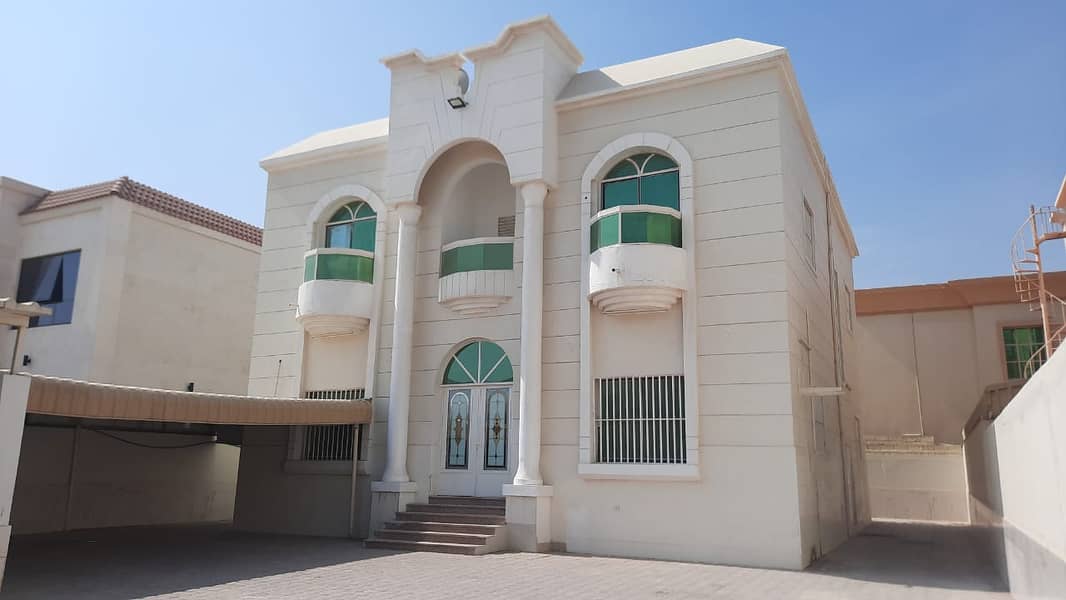 Villa for rent in Ajman, Al Rawda district, second piece of Street