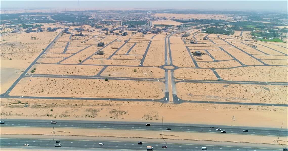 G+2 Residential Plot For Building with Just 30% Cash/Down payment in Al Zahya, Ajman, UAE