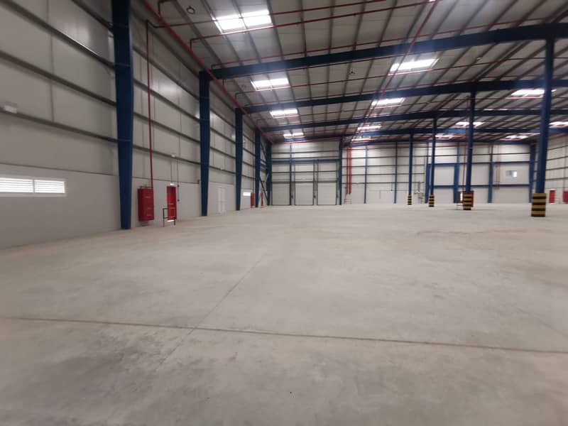 Multiple sizes warehouses for sale inside JAFZA Dubai