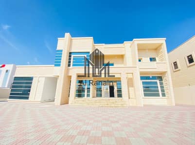 6 Bedroom Villa for Rent in Al Towayya, Al Ain - 6Br Luxury Villa With Outside  Mulhaq  / Central Duct AC