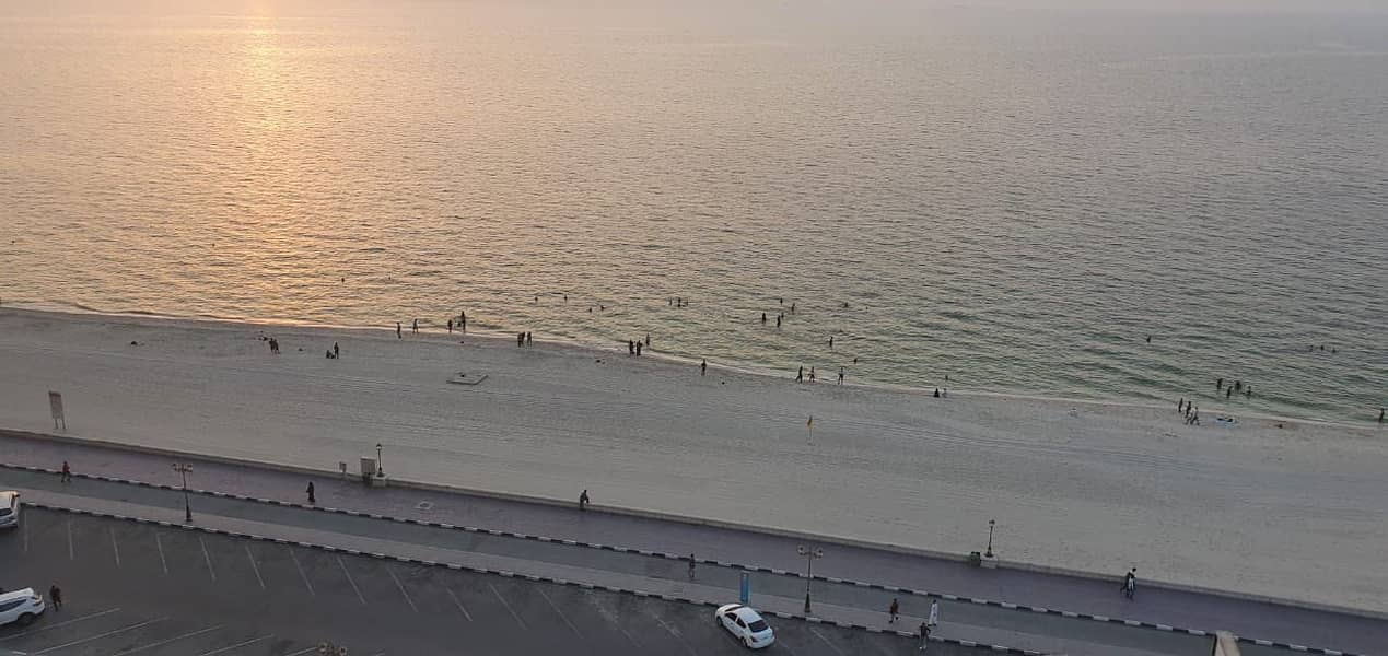 Full Sea View Luxury Two Bedroom Apartment Available for Sale in Ajman Corniche Residence
