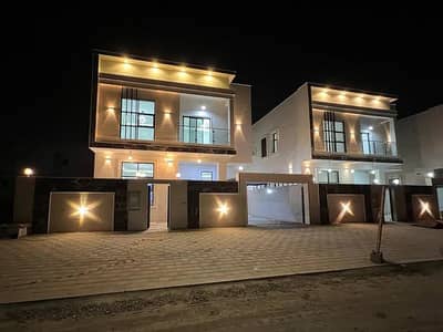 5 Bedroom Villa for Sale in Al Yasmeen, Ajman - Villa for sale, including registration fees from the owner, without down payment, 100% full bank financing, directly on Sheikh Mohammed bin Zayed Stre