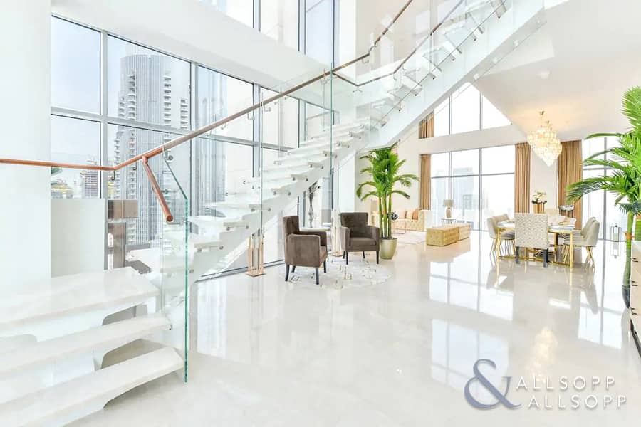 شقة في بوليفارد كريسنت 1،بوليفارد كريسنت تاورز،وسط مدينة دبي 4 غرف 1800000 درهم - 6609267