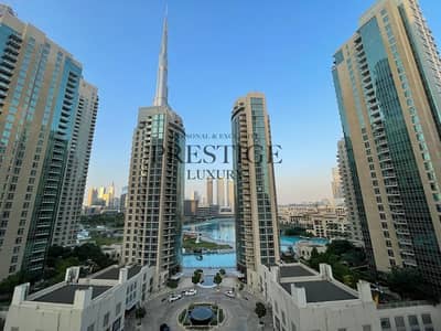 2 Bedroom Apartment for Sale in Downtown Dubai, Dubai - Burj & Fountain View |Vacant| High Floor