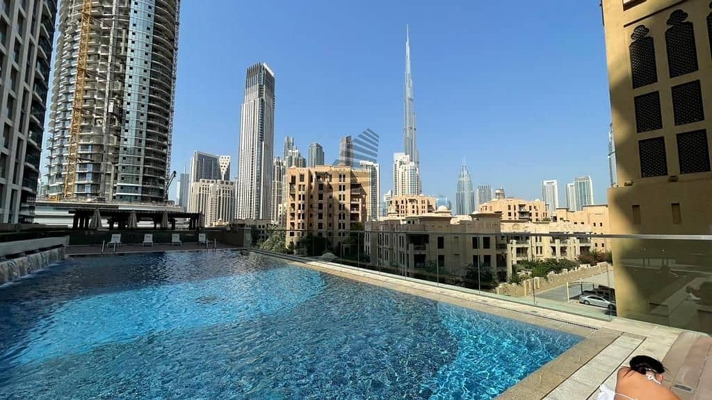شقة في أبراج بلفيو وسط مدينة دبي 2 غرف 220000 درهم - 6544716