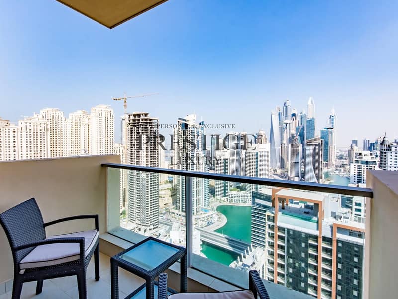 位于迪拜码头，迪拜谦恭海滨酒店（购物中心酒店） 1 卧室的公寓 185000 AED - 6610530