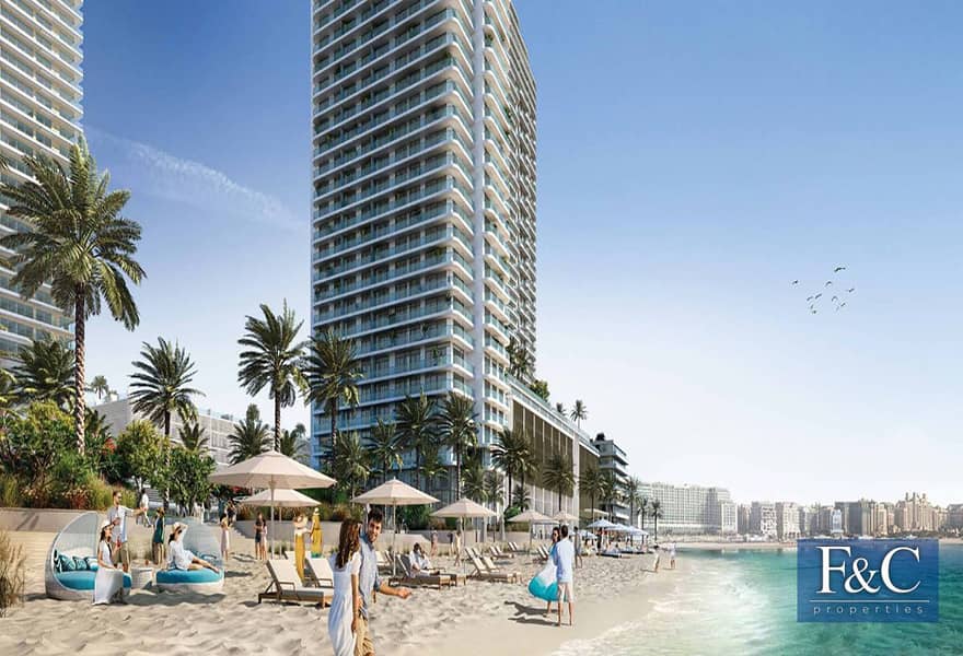 位于迪拜港，艾玛尔海滨社区，皇宫海滩公寓 3 卧室的联排别墅 6990000 AED - 6610359