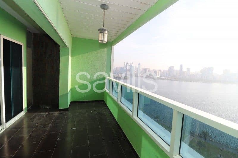 3BR | Chiller AC | Seaview | parking free Al Majaz