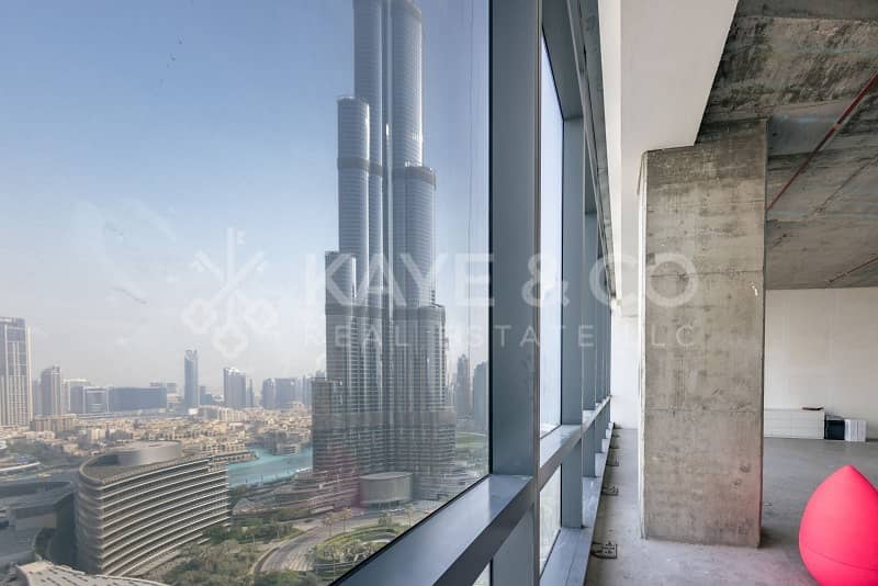 Large Office | High Floor |Burj and Dubaimall View