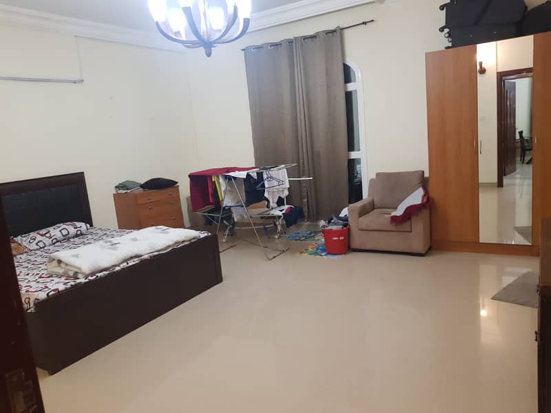 Ultra Sapcious Fully Furnished One BHK With Big Separate Kitchen Close To Shabiya