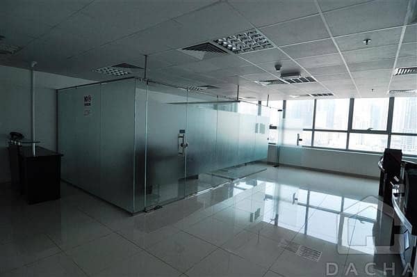 Best price - fitted office with glass partitions