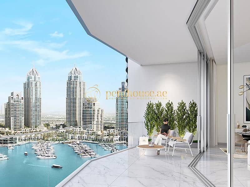 位于迪拜码头，LIV 滨海大厦 1 卧室的公寓 2599000 AED - 6161738