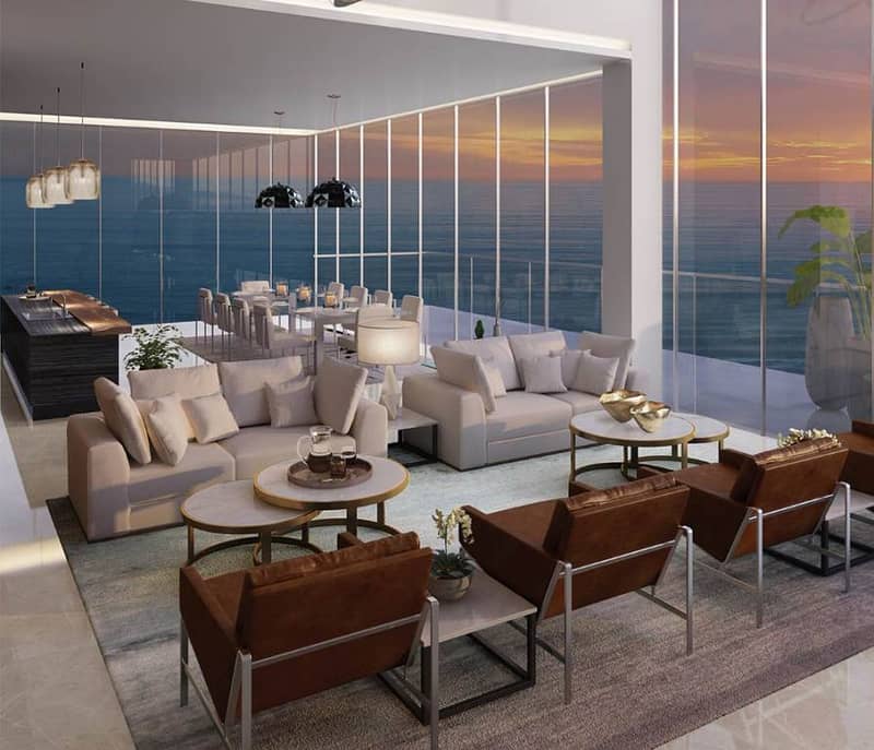 Modern and luxurious Apartment on JBR beach-with all units facing the sea-full panoramic gulf view