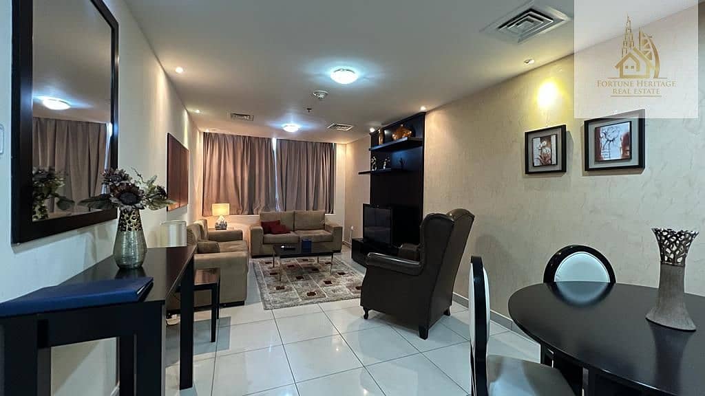 Fully Furnished  Spacious 1 BEDROOM | excellent apartment JLT
