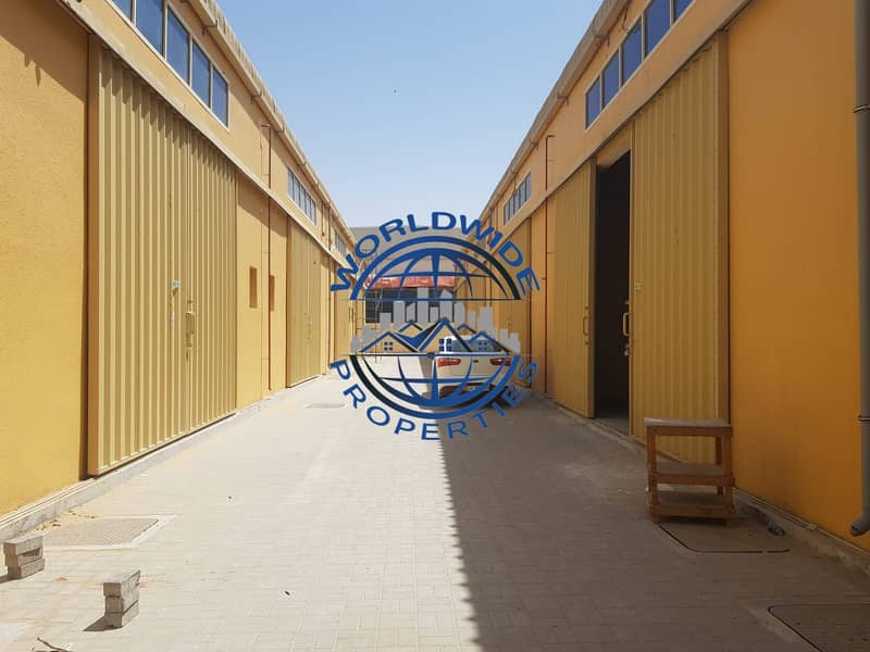 PRIME LOCATED 5000sqft WAREHOUSE WITH 80KV ELECTRICITY FOR RENT IN JURF AJMAN