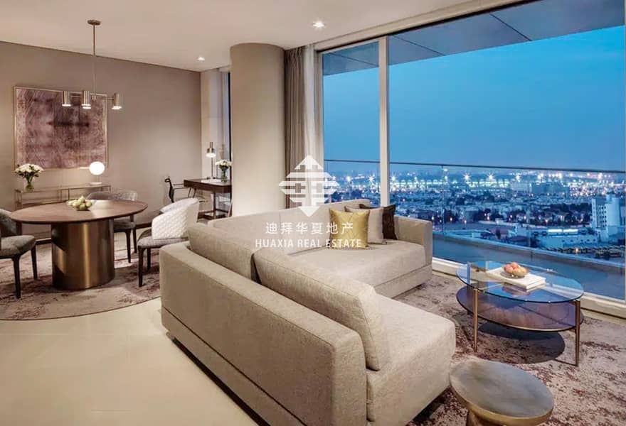 位于迪拜节日城，马尔萨广场，洲际公寓套房 3 卧室的酒店式公寓 345000 AED - 6615392