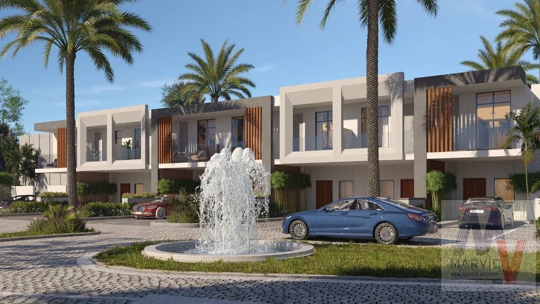 تاون هاوس في فيردانا II مجمع دبي للاستثمار 2 غرف 1267000 درهم - 6539650