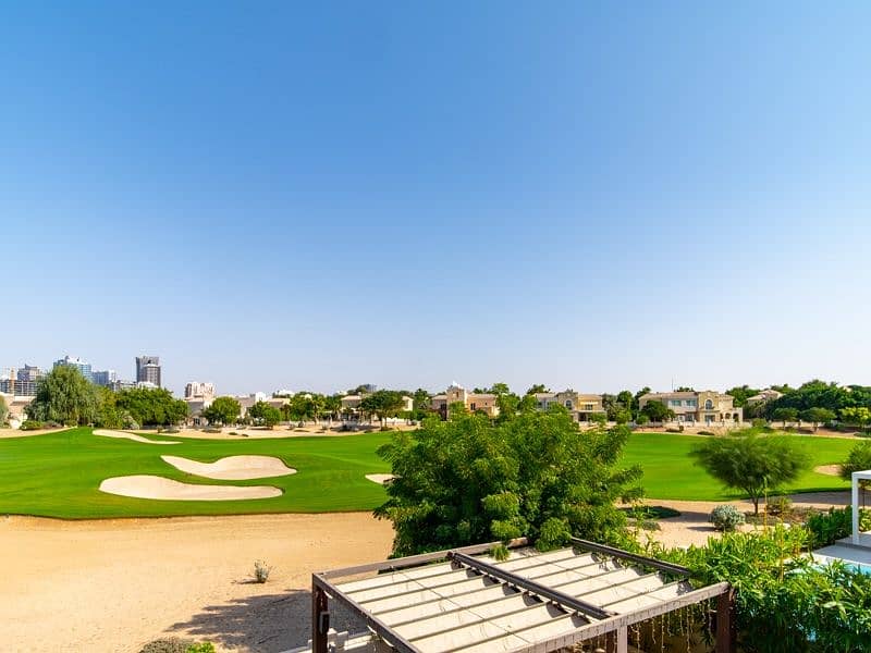 Striking Golf views | 5BR + maids