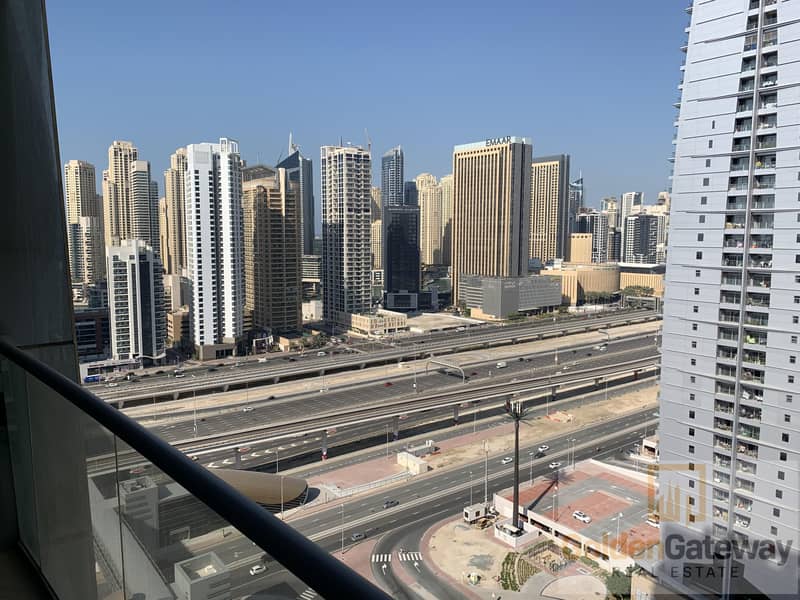 Lake and SZR view|High floor|Unfurnished|1BR for Rent