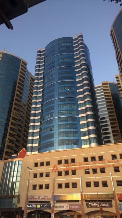 3 Bedroom Apartment for Sale in Ajman Downtown, Ajman - 3BHK FLAT FOR SALE IN HORIZON TOWERS. . . 2400 SQFT. . . SEAVIEW. . . 500,000
