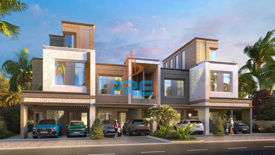 4 bedroom Townhouse on 3 years payment plan booking 95000 AED only