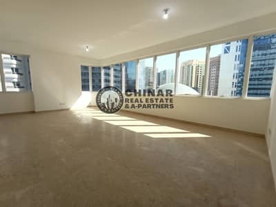 3 Bedroom Apartment for Rent in Hamdan Street, Abu Dhabi - ✨ Extraordinary Space| 3BHK With Maid-Room + Balcony| Central Ac & Gas|4Chqs✨