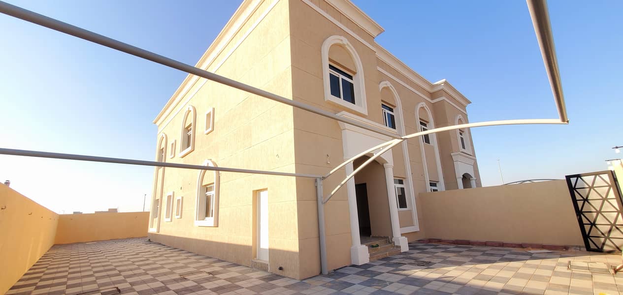 Brand New First Shifting 5 Bedrooms Villa all MasterRooms ,Living Hall, Maid Room,Space for parking