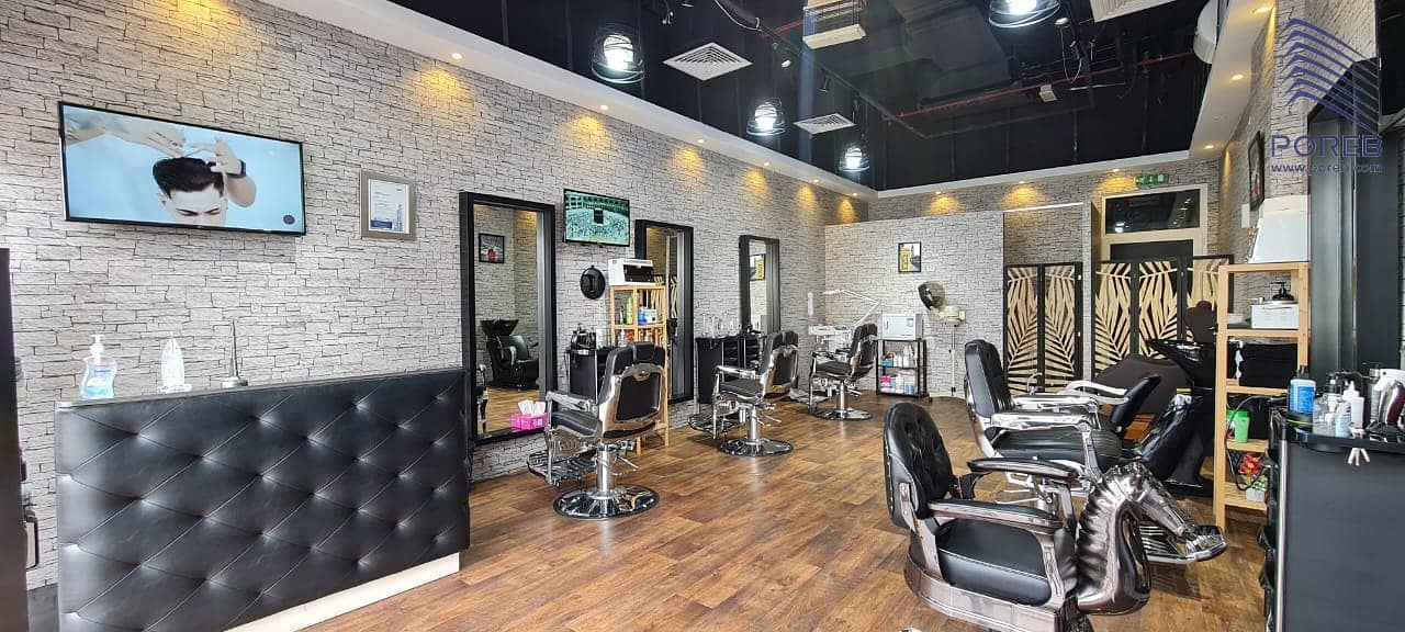 Running Gents Salon Business For Sale