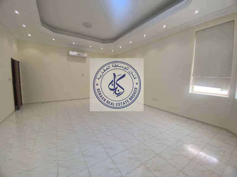 Kinan Real Estate Brokerage offers you Villa in: Al Warqaa 3 One floor with a large parking, three rooms, a hall, a majl