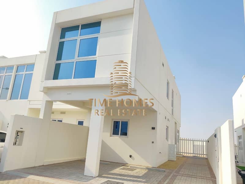 Corner 3BR Plus Maids Room (Back TO Back) Townhouse Available For Rent In Damac Hills 2