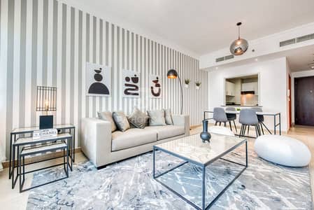 1 Bedroom Apartment for Rent in Dubai Marina, Dubai - Free Cleaning | All Bills included | Dubai Marina