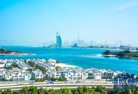 4 Bedroom Penthouse for Rent in Palm Jumeirah, Dubai - 4 BR+Maid | Dubai Eye & Sea | High Floor