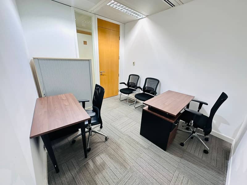 Smart & Independent Office | Fully Furnished | All Amenities | Annual Contract | Corporate Ambiance | Prime Location