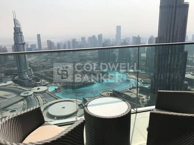 4 Bedroom Apartment for Sale in Downtown Dubai, Dubai - High ROI  l  Fully Serviced  l   Panoramic Views