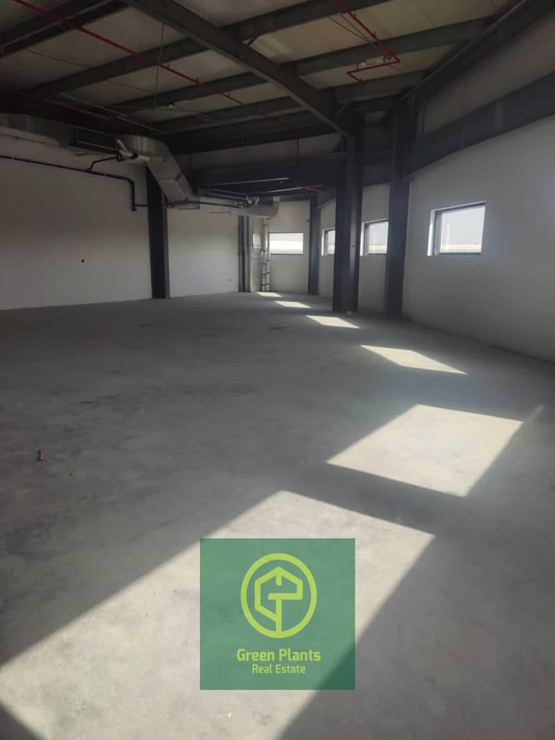 Brand new 4,800 sq. Ft warehouse with built-in air condition and toilet