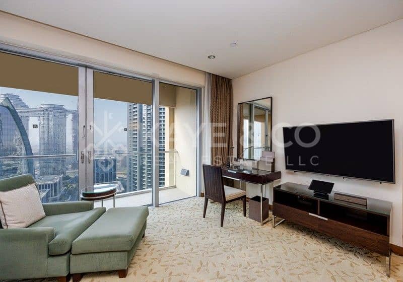 High Floor | Lavish Burj View | Modern Interiors