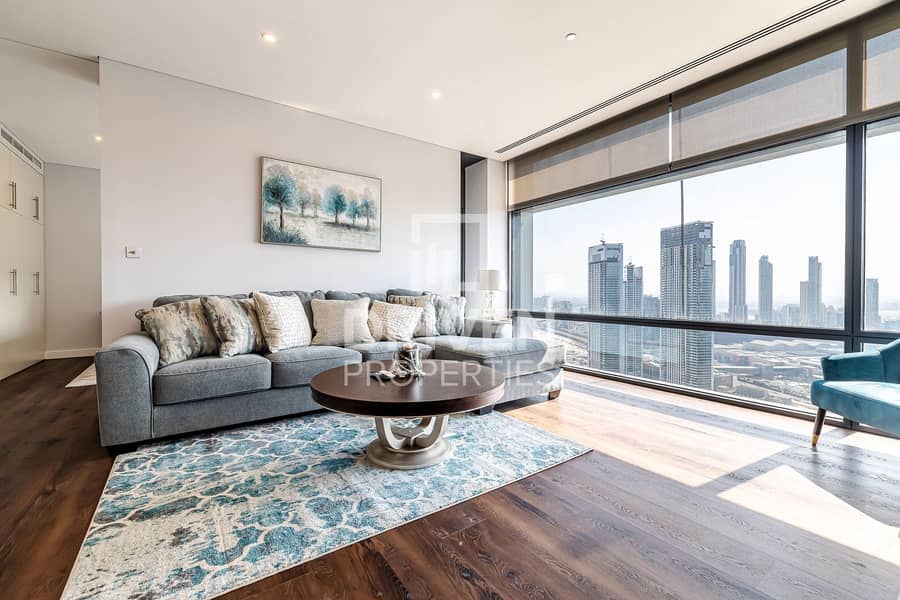 Vacant and Furnished Unit with Burj View