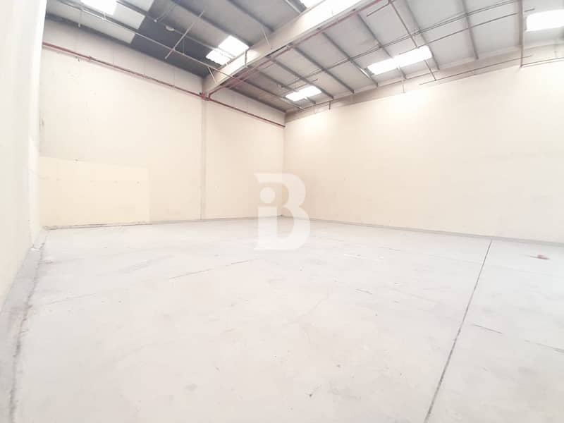 3100 sqft Warehouse | with 20 KW | in Jebel Ali