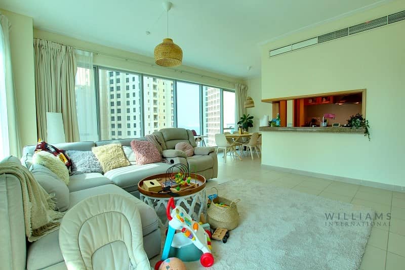 位于迪拜码头，滨海长廊公寓，谢玛拉大厦 1 卧室的公寓 1650000 AED - 6628172