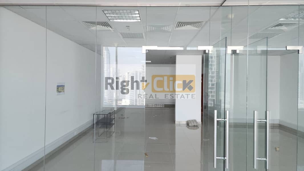 Fully Fitted Office With Glass Partitions In Capital Golden Tower