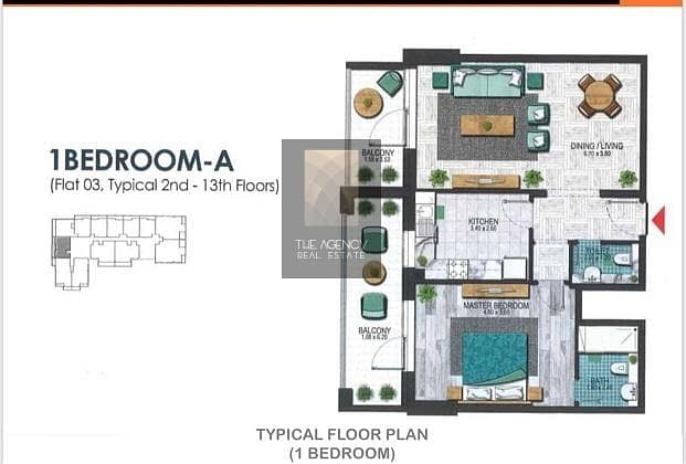 5 YEARS PAYMENT PLANS HUGE DEAL MODEL DESIGNED BUILDING  1 BEDROOM VERY BIG SIZE  WITH BIG BALCONY  CREEK VIEW - JADDAF
