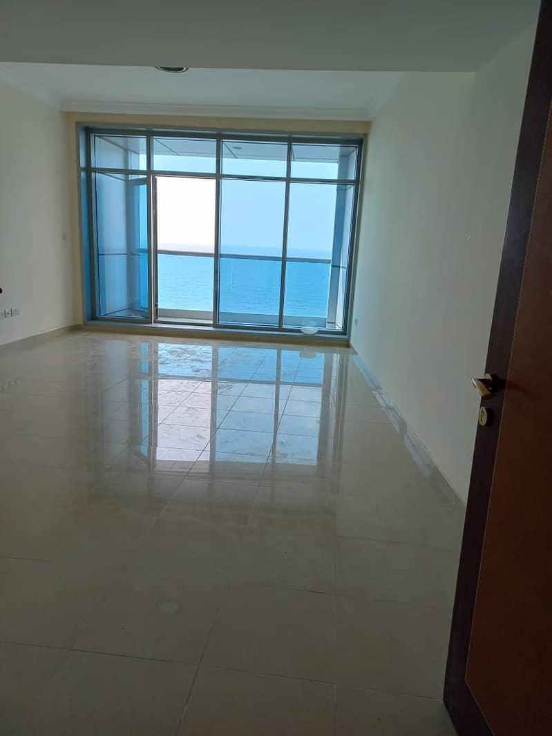 AMAZING !! BRAND NEW FULL SEA VIEW  2 BHK IN LUXURIOUS CORNICHE RESIDENCE TOWER. WITH PARKING ( CHILLER FREE)