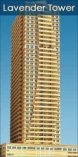 شقة في برج لافندر،مدينة الإمارات‬ 1 غرفة 170000 درهم - 6631947