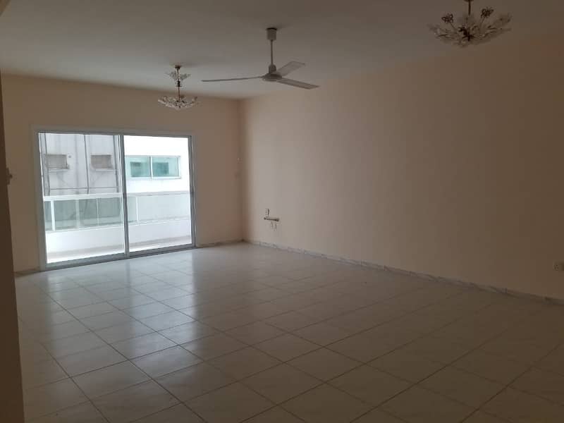 EXCELLENT 2BHK WITH WINDOW AC CLOSE TO DAFZA METRO BALCONY FAMILY ONLY 48K