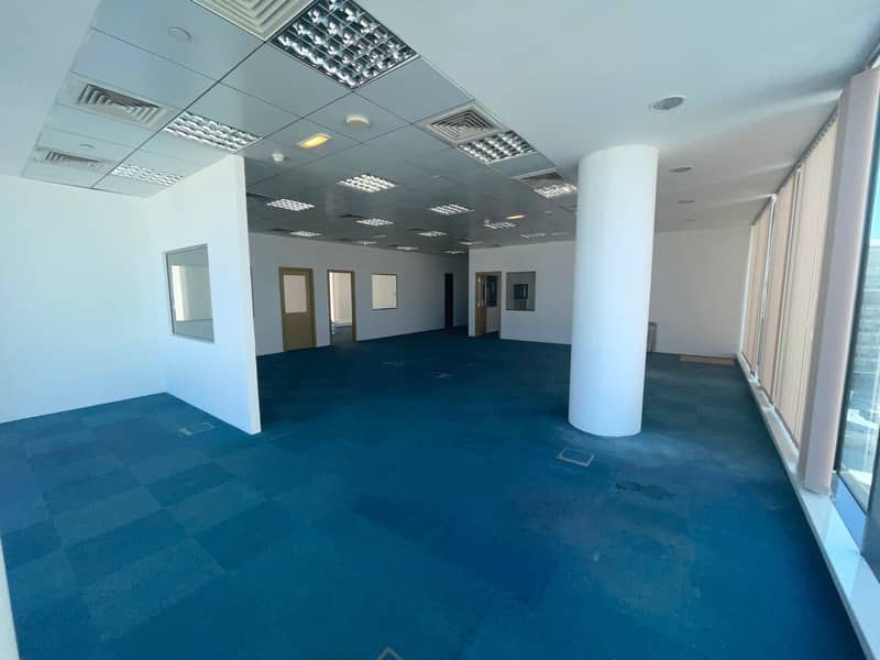 2177 SQ FT FITTED OFFICE 4 PARKINGS JUST BEHIND MALL OF THE EMIRATES 130K