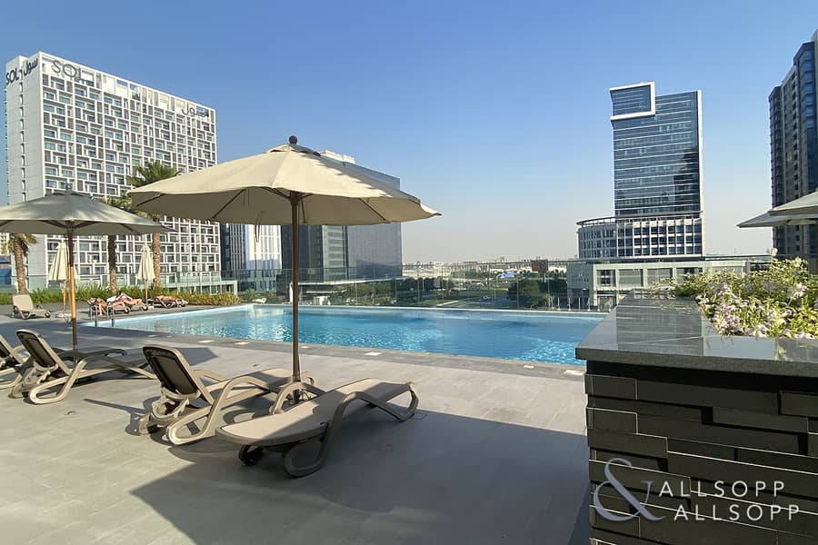 Burj View | Huge Balcony | Fully Furnished