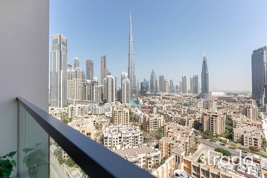 Burj Views | Unfurnished | High Floor
