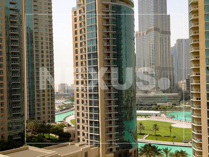 Bright | Spacious | Burj & Fountain View