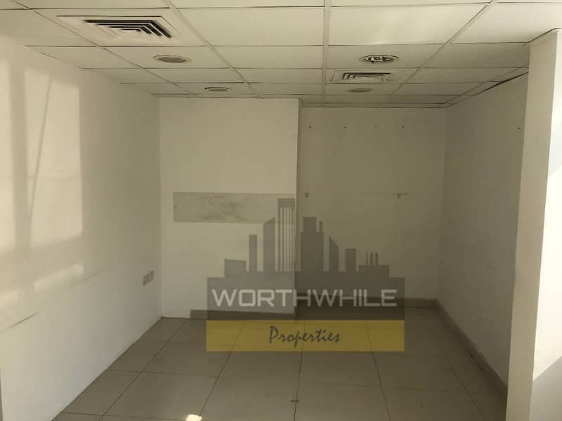 Best place for Saloon!!! A beautiful 1611 sq ft glass fitted office space is for rent in Khalidiyah