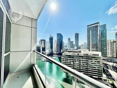 1 Bedroom Flat for Rent in Dubai Marina, Dubai - Bright 1 Bed l Marina View | Close to Tram